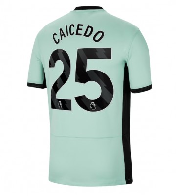 Chelsea Moises Caicedo #25 Tredjetröja 2023-24 Kortärmad